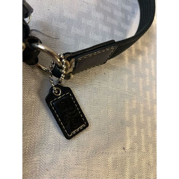 Coach mini crossbody black leather - Picture 6 of 9